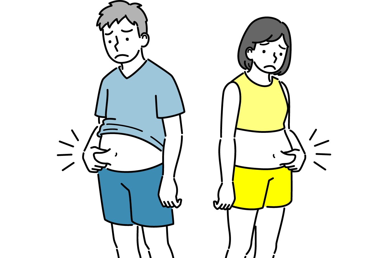 メタボ予備群は、“将来のリスク”を抱えています。